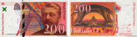 Country : FRANCE 
Face Value : 200 Francs EIFFEL Petit numéro 
Date : 1995 
Period/Province/Bank : Banque de France, XXe siècle 
Catalogue reference :...