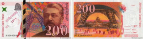 Country : FRANCE 
Face Value : 200 Francs EIFFEL Spécimen 
Date : 1995 
Period/Province/Bank : Banque de France, XXe siècle 
Catalogue reference : F.7...