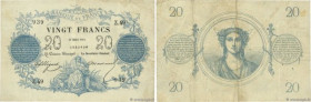 Country : FRANCE 
Face Value : 20 Francs type 1871 - Bleu 
Date : 21 mars 1871 
Period/Province/Bank : Banque de France, XIXe siècle 
Catalogue refere...