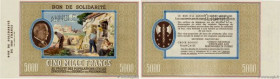Country : FRANCE 
Face Value : 5000 Francs BON DE SOLIDARITÉ Annulé 
Date : 1941 
Period/Province/Bank : Deuxième Guerre Mondiale 
Catalogue reference...