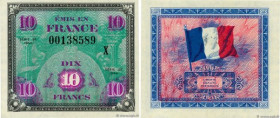 Country : FRANCE 
Face Value : 10 Francs DRAPEAU 
Date : 1944 
Period/Province/Bank : Trésor 
Catalogue reference : VF.18.02 
Additional reference : P...