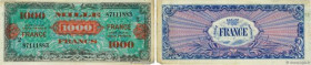 Country : FRANCE 
Face Value : 1000 Francs FRANCE 
Date : 1945 
Period/Province/Bank : Trésor 
Catalogue reference : VF.27.02 
Additional reference : ...