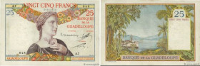 Country : GUADELOUPE 
Face Value : 25 Francs 
Date : (1934) 
Period/Province/Bank : Banque de la Guadeloupe 
Catalogue reference : P.14 
Additional re...