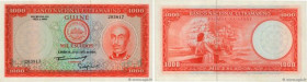 Country : PORTUGUESE GUINEA 
Face Value : 1000 Escudos 
Date : 30 avril 1964 
Period/Province/Bank : Banco Nacional Ultramarino 
Catalogue reference :...