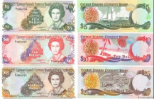 Country : CAYMAN ISLANDS 
Face Value : 5, 10 et 25 Dollars Lot 
Date : 1991 
Period/Province/Bank : Cayman Islands Currency Board 
Catalogue reference...