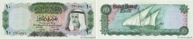 Country : KUWAIT 
Face Value : 10 Dinars 
Date : 1968 
Period/Province/Bank : Central Bank of Kuweit 
Catalogue reference : P.10a 
Alphabet - signatur...