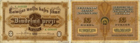 Country : LATVIA 
Face Value : 25 Rubli 
Date : 1919 
Period/Province/Bank : Latvian Government Currency Note 
Catalogue reference : P.5h 
Alphabet - ...