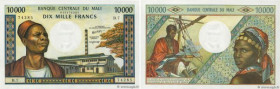 Country : MALI 
Face Value : 10000 Francs 
Date : (1984) 
Period/Province/Bank : Banque Centrale du Mali 
Catalogue reference : P.15g 
Alphabet - sign...