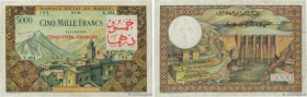 Country : MOROCCO 
Face Value : 50 Dirhams sur 5000 Francs 
Date : 23 juillet 1953 
Period/Province/Bank : Banque d'État du Maroc 
Catalogue reference...