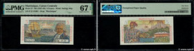 Country : MARTINIQUE 
Face Value : 5 Francs Bougainville 
Date : (1946) 
Period/Province/Bank : Caisse Centrale de la France d'Outre-Mer 
Catalogue re...