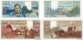 Country : MAURITANIA 
Face Value : 100 et 200 Ouguiya Lot 
Date : 20 juin 1973 
Period/Province/Bank : Banque Centrale de Mauritanie 
Catalogue refere...