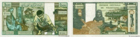Country : MAURITANIA 
Face Value : 1000 Ouguiya 
Date : 20 juin 1973 
Period/Province/Bank : Banque Centrale de Mauritanie 
Catalogue reference : P.3a...