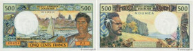 Country : NEW CALEDONIA 
Face Value : 500 Francs 
Date : (1977) 
Period/Province/Bank : Institut d'Émission d'Outre-Mer 
Catalogue reference : P.60c 
...