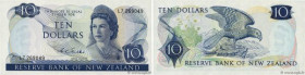 Country : NEW ZEALAND 
Face Value : 10 Dollars 
Date : (1968-1975) 
Period/Province/Bank : The Reserve Bank of New Zealand 
Catalogue reference : P.16...