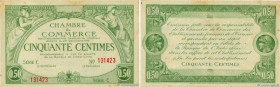Country : OCEANIA 
Face Value : 50 Centimes 
Date : 29 décembre 1919 
Period/Province/Bank : Chambre de Commerce des Établissements Français de l'Océa...