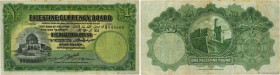 Country : PALESTINE 
Face Value : 1 Pound 
Date : 30 septembre 1929 
Period/Province/Bank : Palestine Currency Board 
Catalogue reference : P.7b 
Alph...