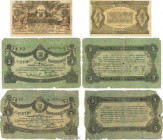 Country : RUSSIA 
Face Value : 1, 3 et 5 Karbovantsiv Lot 
Date : 1918 
Period/Province/Bank : Municipal Receipt 
Department : Ukraine 
French City : ...