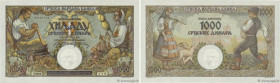 Country : SERBIA 
Face Value : 1000 Dinara 
Date : 01 mai 1942 
Period/Province/Bank : Serbian National Bank 
Catalogue reference : P.32a 
Alphabet - ...