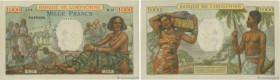 Country : TAHITI 
Face Value : 1000 Francs 
Date : (1953) 
Period/Province/Bank : Banque de l'Indochine 
Catalogue reference : P.15b 
Additional refer...