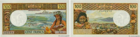 Country : TAHITI 
Face Value : 100 Francs 
Date : (1969) 
Period/Province/Bank : Institut d'Émission d'Outre-Mer 
French City : Papeete 
Catalogue ref...