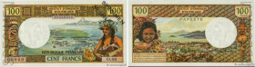 Country : TAHITI 
Face Value : 100 Francs Spécimen 
Date : (1969) 
Period/Province/Bank : Institut d'Émission d'Outre-Mer 
Catalogue reference : P.24b...