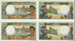 Country : TAHITI 
Face Value : 500 Francs Lot 
Date : (1970) 
Period/Province/Bank : Institut d'Émission d'Outre-Mer 
Catalogue reference : P.25a 
Add...