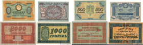 Country : UKRAINE 
Face Value : 100 à 2000 Hryven Lot 
Date : 1918 
Catalogue reference : P.22a à 025 
Alphabet - signatures - series : A n°3220613, 1...
