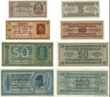 Country : UKRAINE 
Face Value : 5 à 100 Karbowanez Lot 
Date : 10 mars 1942 
Period/Province/Bank : Ukrainian Central Bank 
Catalogue reference : P.51...