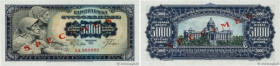 Country : YUGOSLAVIA 
Face Value : 5000 Dinara Spécimen 
Date : 01 mai 1963 
Period/Province/Bank : Banque Nationale 
Catalogue reference : P.76s 
Alp...