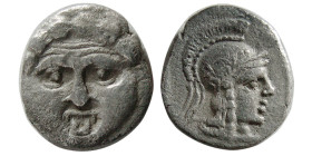 PISIDIA, Selge. 350-300 BC. AR Obol