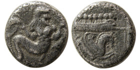 PHOENICIA, Arados. Circa 400-380 BC. AR Tetrobol