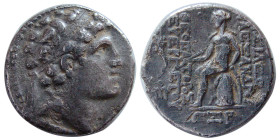 SELEUKID KINGDOM. Alexander I Balas. 152-145 BC. AR Drachm.