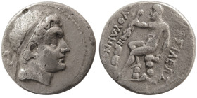 BAKTRIAN KINGDOM, Euthydemos I. 225-195 BC. AR Tetradrachm