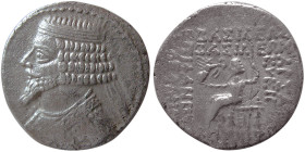 KINGS of PARTHIA. Tiridates (Circa 27 BC). AR tetradrachm.