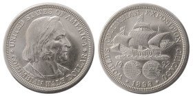UNITED STATES. 1893. Columbian Exposition Half Dollar.