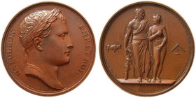 FRANCE, First Empire. Napoléon I Æ Medal, Dated 1804.