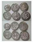 Group Lot of 6 Sasanian silver drachms.