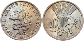 Czechoslovakia, 20 Haler 1922