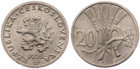 Czechoslovakia, 20 Haler 1926