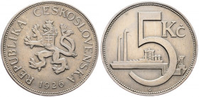 Czechoslovakia, 5 Koruna 1926