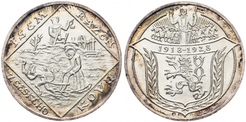 Czechoslovakia, Medal 1928 Czechoslovakia, Medal 1928, 19,951 g, Ag (987/1000)|T...