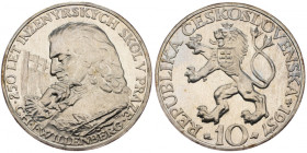 Czechoslovakia, 10 Koruna 1957