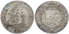 Leopold I., Thaler 1699, Hall