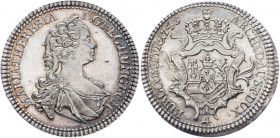 Maria Tsia, 1/4 Thaler 1745, Hall