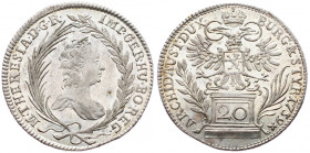 Maria Tsia, 20 Kreuzer 1759, Graz