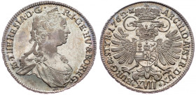 Maria Tsia, 17 Kreuzer 1762, Graz