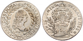 Franz I. Stephan, 20 Kreuzer 1765, Kremnitz