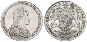 Windischgrätz, 20 Kreuzer 1777, Vienna