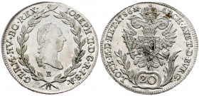 Joseph II., 20 Kreuzer 1786, Kremnitz