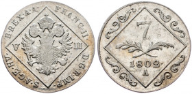 Franz II. (I.), 7 Kreuzer 1802, Vienna